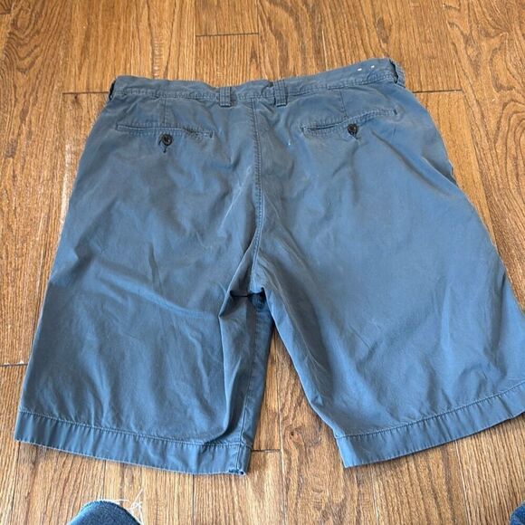 J.Crew grey blue cotton 10” chino short size 35 - Picture 7 of 8